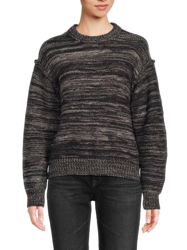 Avianna Striped Crewneck Sweater