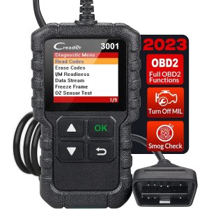 LAUNCH Creader 3001 OBD2 Scanner, Engine Fault Code Reader Mode 6 CAN Diagnostic Scan Tool for All OBDII Protocol Cars Since 1996
