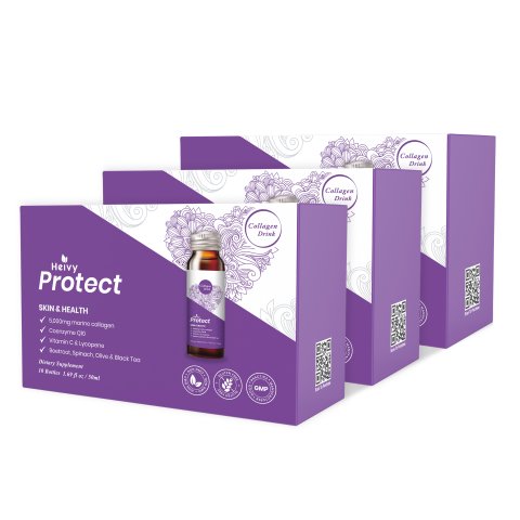 紫瓶辅酶Q10经典款胶原蛋白 30瓶 