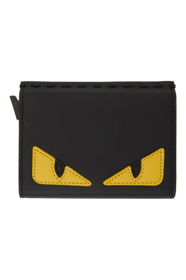 Black & Yellow Slide-Out Bag Bugs Card Holder