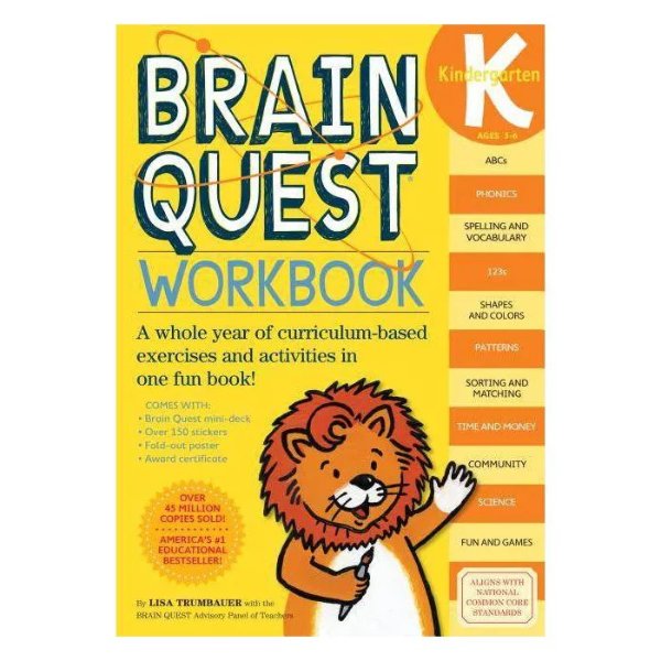 Brain Quest Workbook Kindergarten 练习册