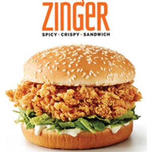 Zinger Spicy Chicken Sandwich @  KFC