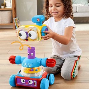 史低价：Fisher-Price 4-合-1 益智学习机器人，适合6个月-5岁宝宝