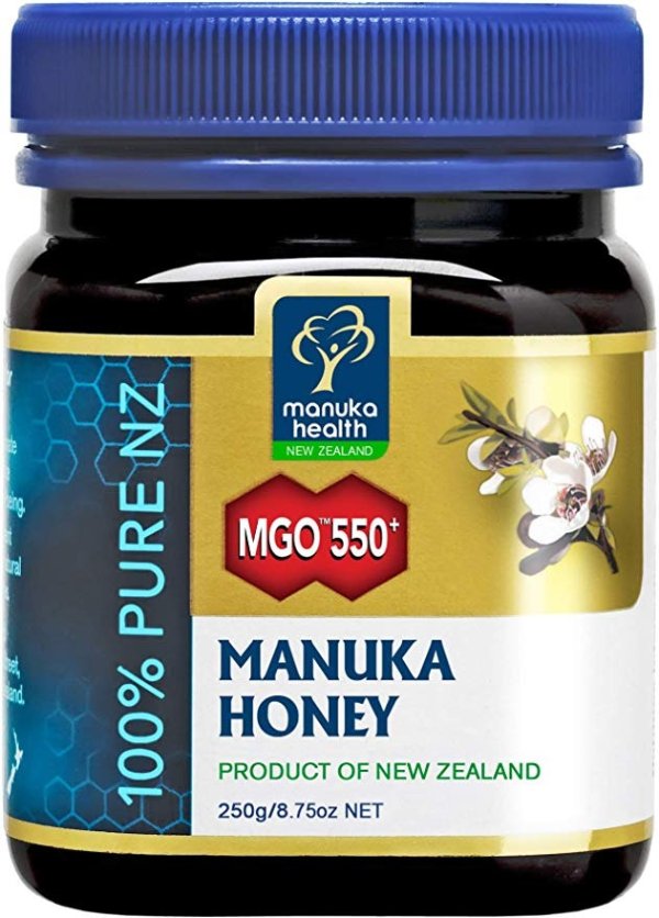 - MGO 550+ Manuka Honey, 100% Pure New Zealand Honey, 8.8 Ounces