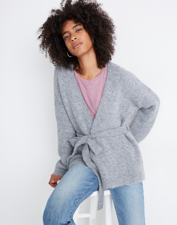 Harmon Wrap Cardigan Sweater