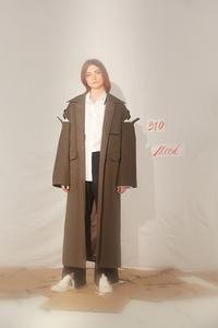 Cut out Trench Coat
