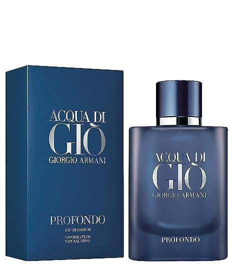 Acqua Di Gio Profondo for Men Eau De Parfum Spray 2.5 Ounces