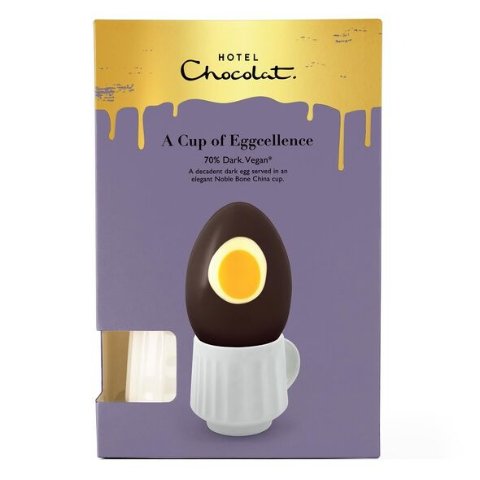 一杯黑巧克力鸡蛋