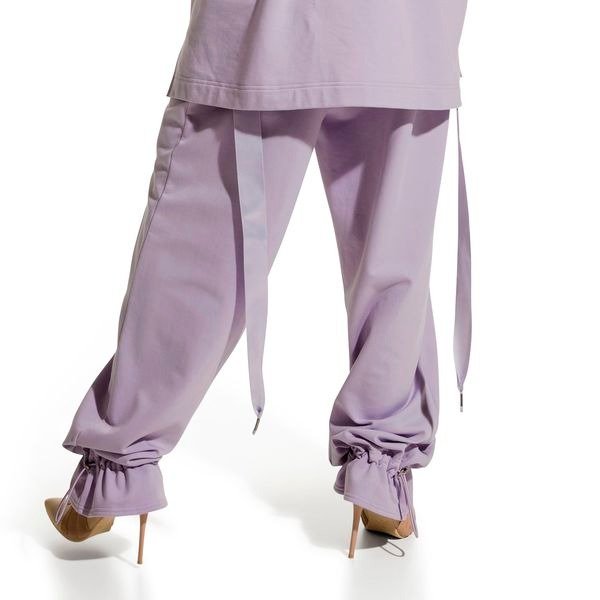 Gathered Ankle Sweatpants