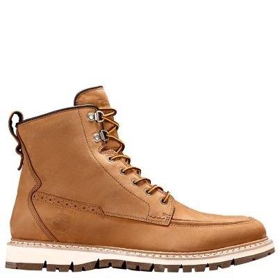 Men's Britton Hill Moc Toe Waterproof Boots | Timberland US Store