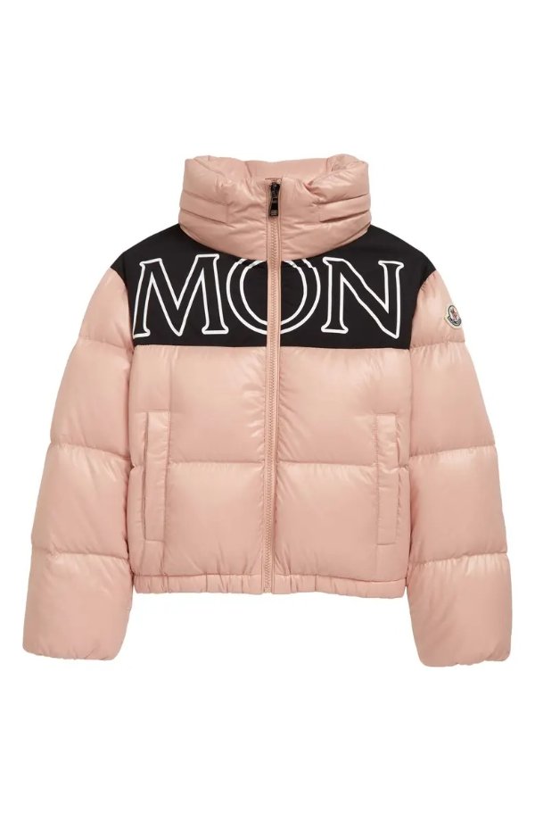 Kids' Gers Logo Quilted Down Jacket