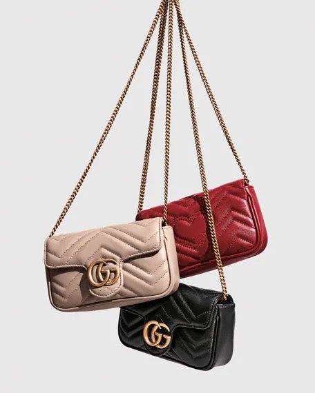 GG Marmont Matelasse Leather Super Mini Bag