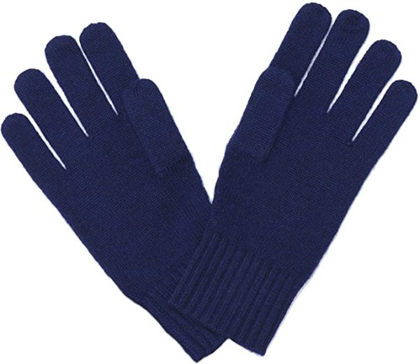 Unisex Plain Knit Solid Scarf - Matching Gloves 100% Pure Cashmere Accessories • Add Both to Cart for a Set