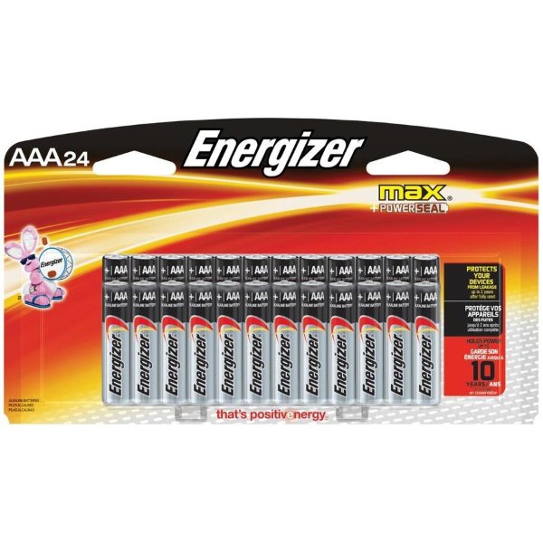 MAX Alkaline AAA Batteries (24-Pack)