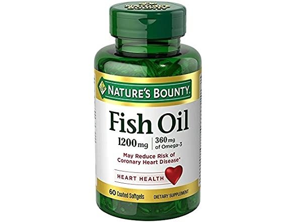 Fish Oil, 1200mg, Softgels, 60 ea (240 total Softgels)