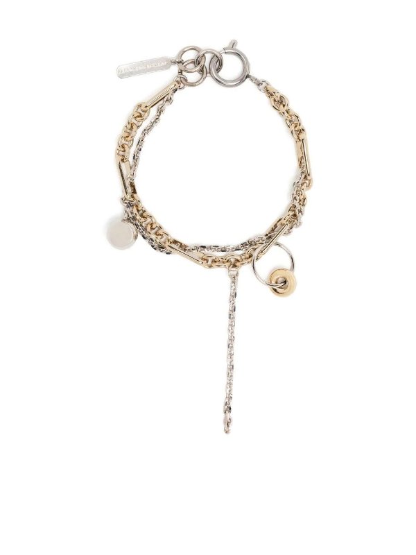chain-link charm bracelet