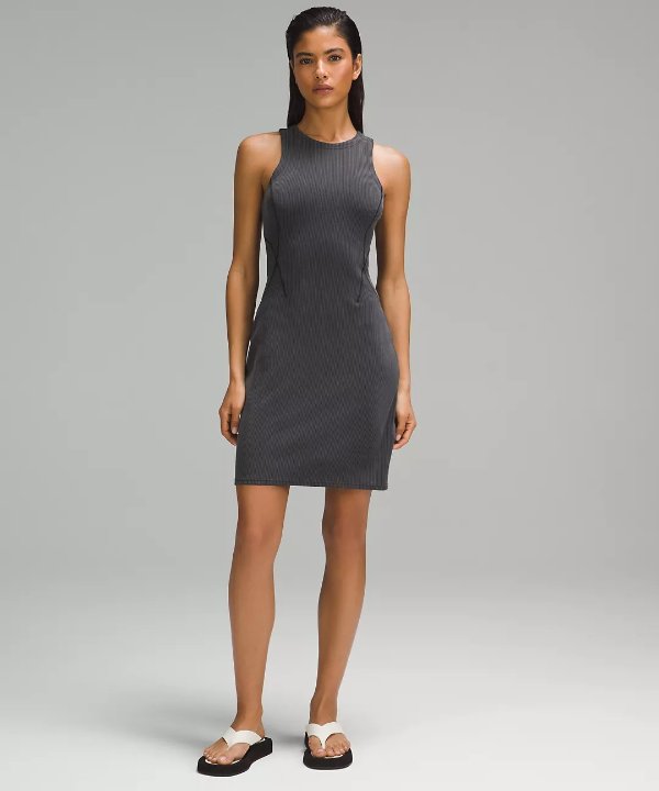 Ribbed Softstreme Slim-Fit Tank Dress | Women's Dresses | lululemon