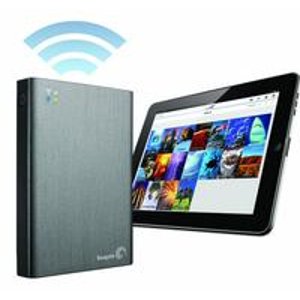 Seagate Wireless Plus 500GB Portable Hard Drive(STCV500100)