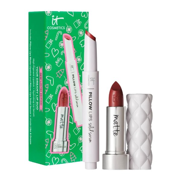 Pillow Lips Lipstick & Lip Gloss Set - IT Cosmetics