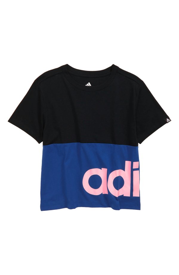 Kids' Linear Colorblock Graphic Tee