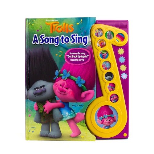 Dreamworks Trolls "A Song to Sing" Play-a-Sound Book