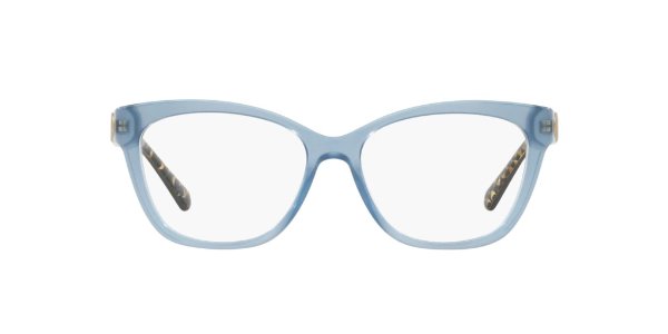 淡蓝色眼镜镜框
