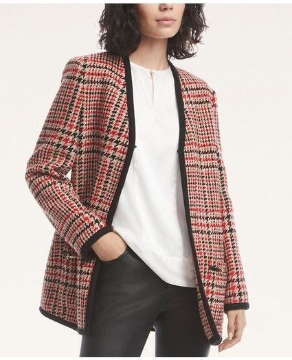 Wool Blend Tweed Jacket