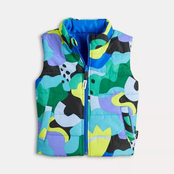 Crayola® X Kohl's Toddler Reversible Puffer Vest