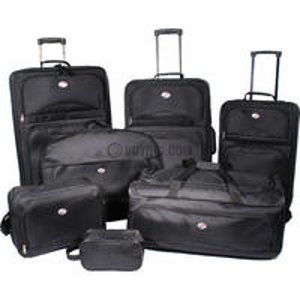 American Tourister 7 Piece Ultra Lightweight Deluxe Luggage Set