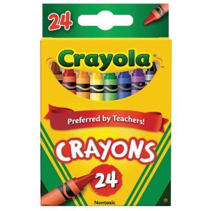 Crayola 绘儿乐彩色蜡笔24支
