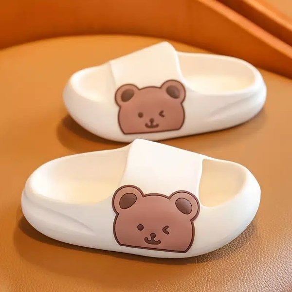 Unisex Non-slip Slippers, Slides With Bear Design | Free Shipping, Free Returns | Temu