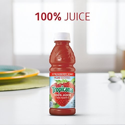 100% 草莓猕猴桃果汁 10oz 15瓶