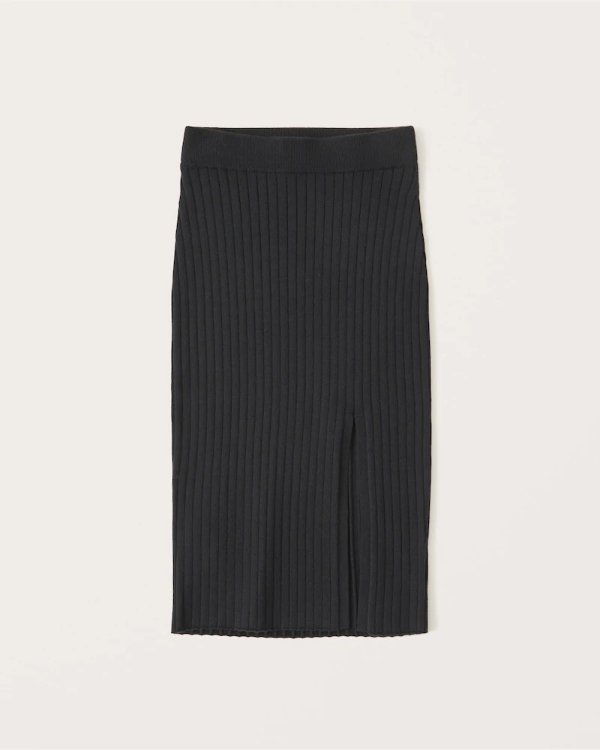 Women's Ribbed Sweater Midi Skirt | Women's Up to 30% Off Select Styles | Abercrombie.com