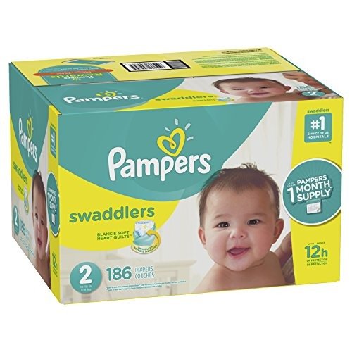 Swaddlers Disposable Diapers Size 2, 186 Count