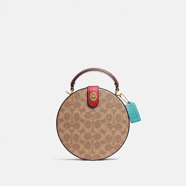 Lunar New Year Circle Bag in Signature Canvas