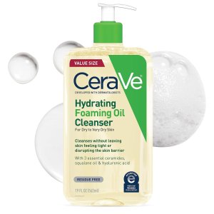 CeraVe 泡沫洁肤油 可卸防晒淡妆