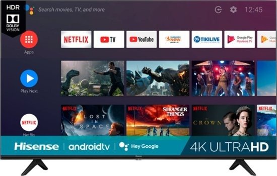 55" H6510G 4K HDR Android TV