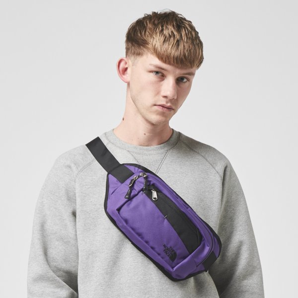 紫色腰包
