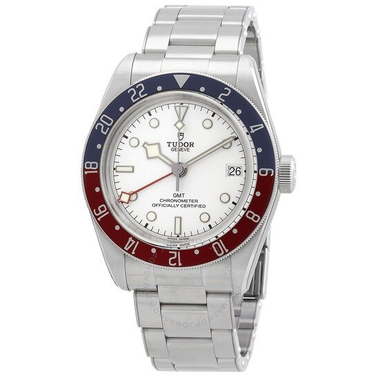Black Bay Pepsi GMT Automatic Chronometer Opaline Dial Men's Watch M79830RB-0010
