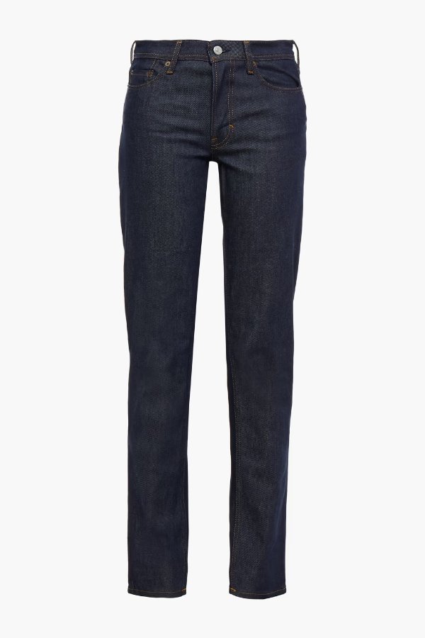 South mid-rise straight-leg jeans