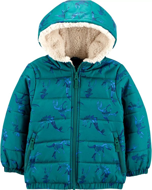 小童恐龙厚实保暖外套