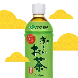 Ito En Oi Ocha Green Tea Unsweetened 16.9 Fluid Ounce Pack of 12