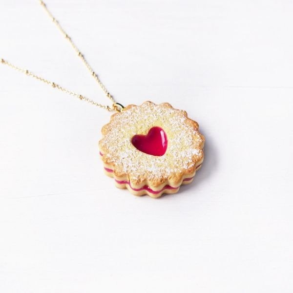 Cute Jam Cookie Necklace from Apollo Box