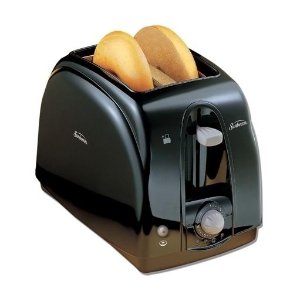 Sunbeam 2-Slice Wide-Slot Toaster Black 3910100