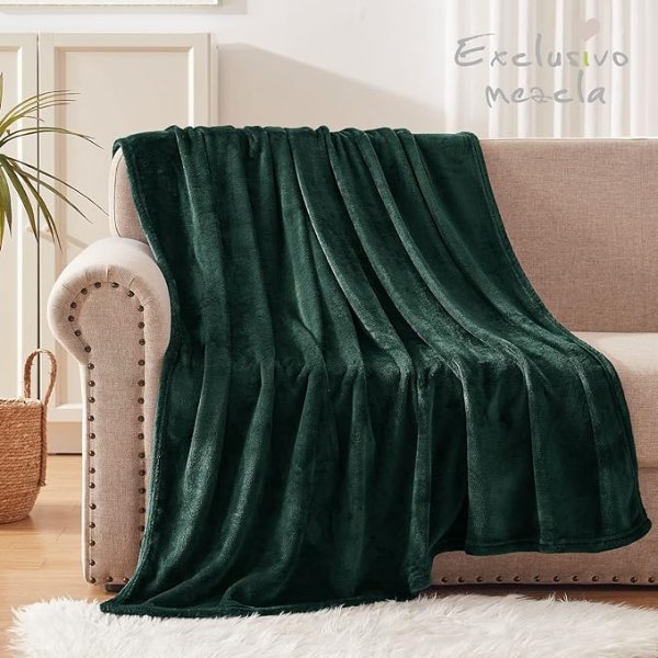Exclusivo Mezcla Extra Large Fleece Throw Blanket