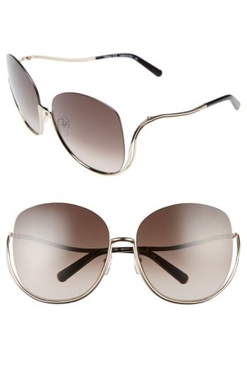 Butterfly 64mm Sunglasses