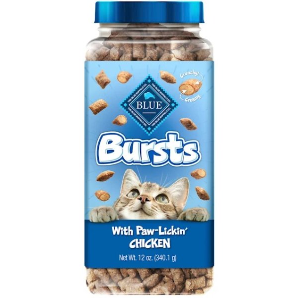 Blue Buffalo Bursts Feline Chicken Flavour Cat Treats, 12 oz. | Petco