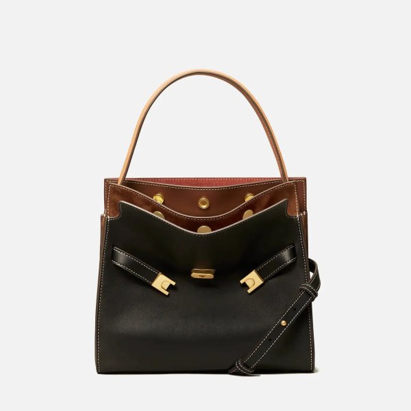 Lee Radziwill Small Double Leather Bag