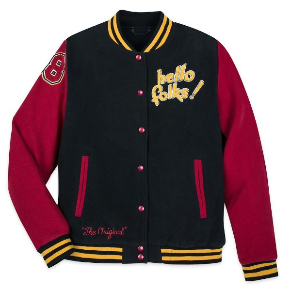 Mickey Mouse and Pluto Varsity Jacket for Adults | shopDisney