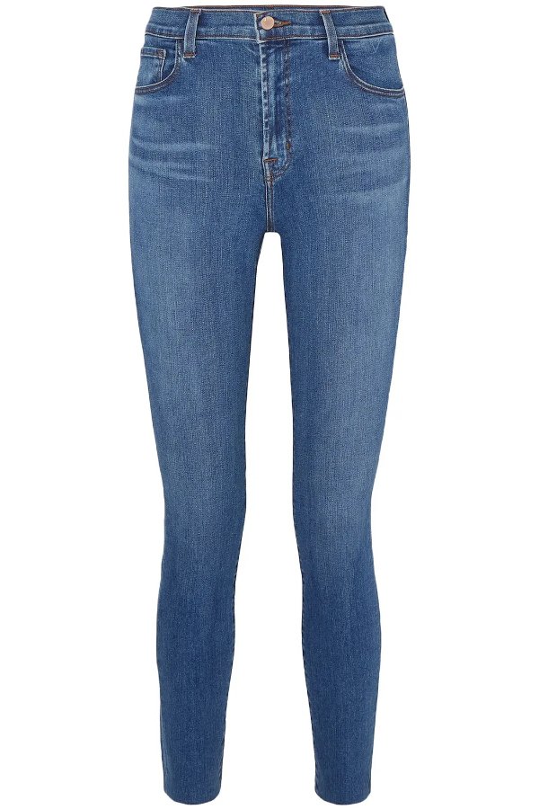 Leenah high-rise skinny jeans